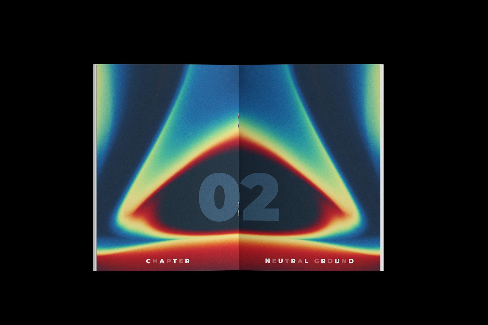 Chapter opener 02 with a heat-map gradient